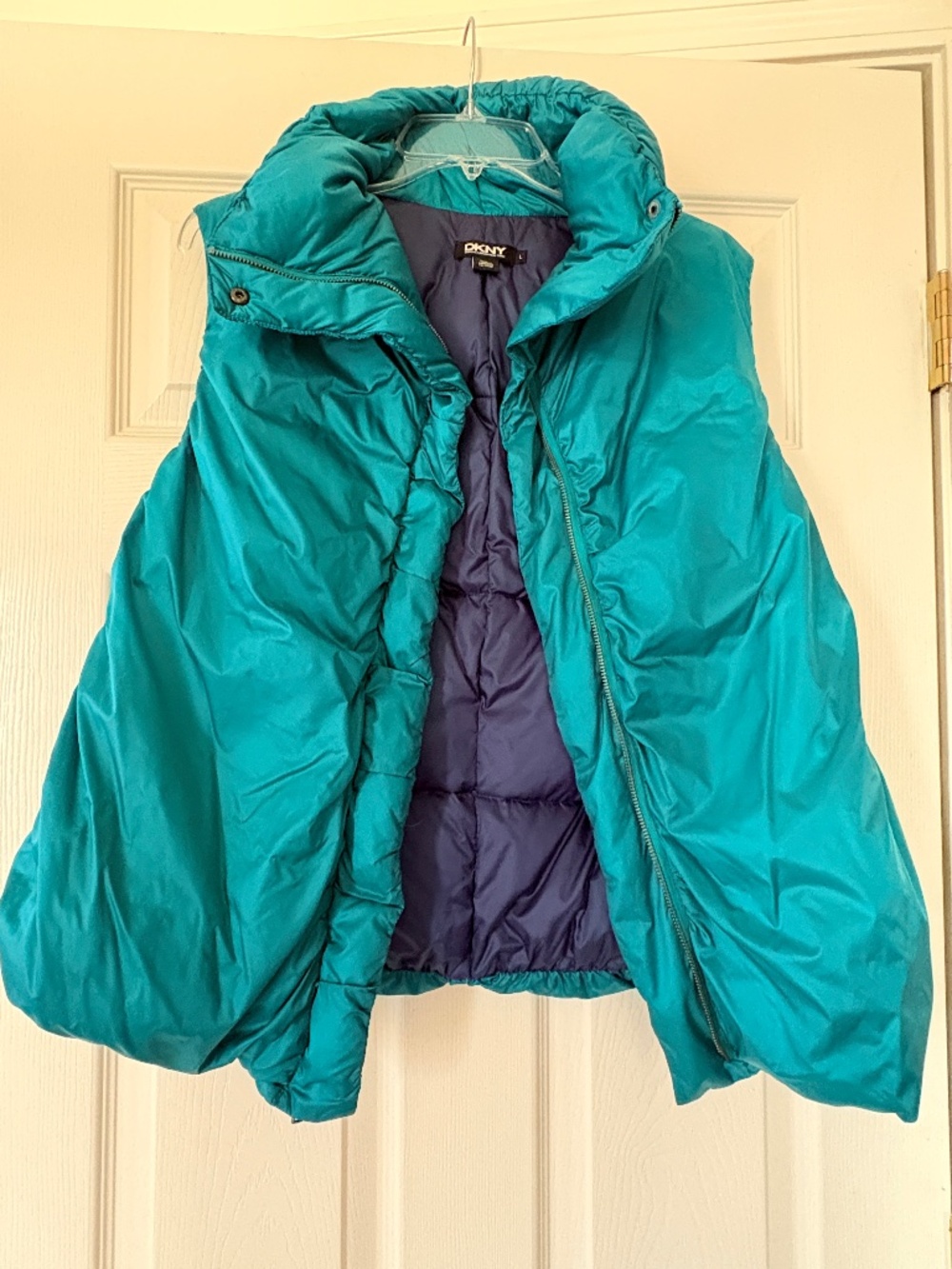 DKNY down puffer vest.